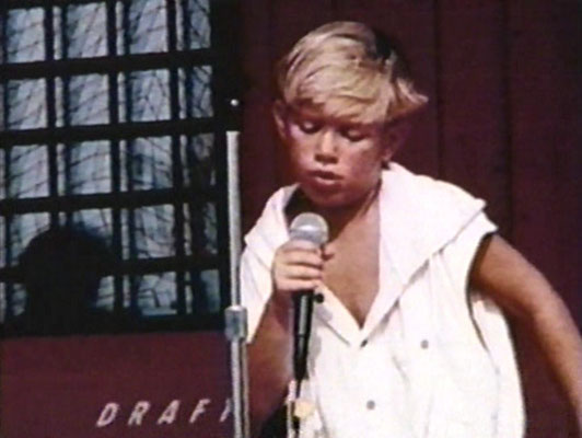 1994, performing at 'Big Splash' waterpark