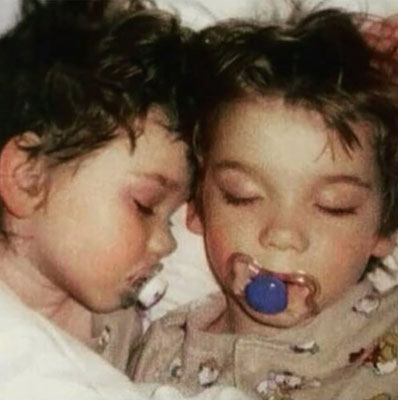 Vol 3 - the traditional twins-sleeping-together pic part 1