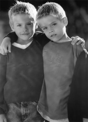 Dylan -left, Cole-right