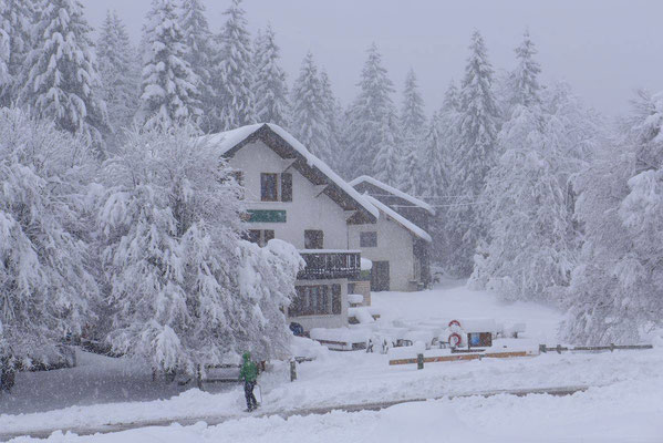 La Gélinotte en condition "montagne" pour cette réunion internationale.