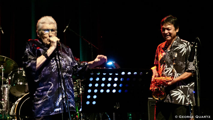 Colosseum, "The Return Of A Legend Tour", 2022, Neuruppin, Chris Farlowe and Kim Nishikawara