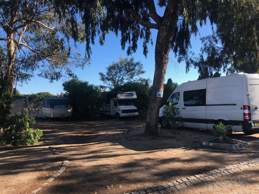 Campingplatz Camping Trinidad Lagos Algarve Portugal. 