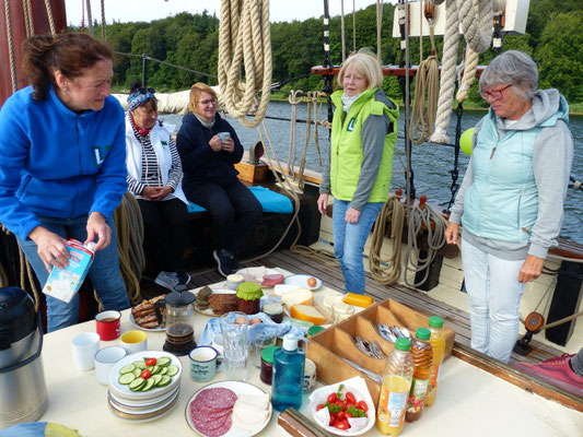 Bordesholmer LandFrauen - Segeltörn im Juli 2022