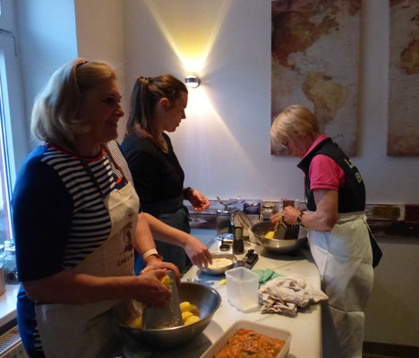 Bordesholmer LandFrauen, Kochevent im März 2022