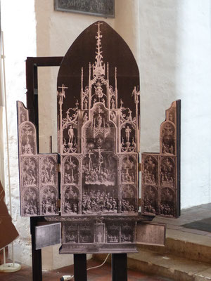 Bordesholmer LandFrauen, 500 Jahre Brüggemann-Altar, August 2021