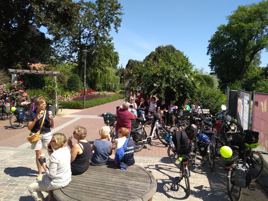 Bordesholmer LandFrauen, mehrtätige Radtour in der Holsteinischen Schweiz, Juli 2023