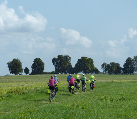 Bordesholmer LandFrauen, Radtour an der Müritz, 1. Tag