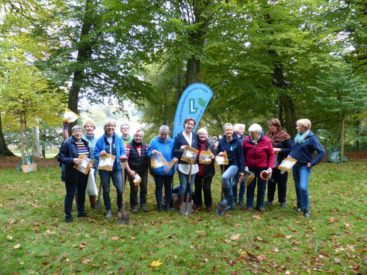 Bordesholmer LandFrauen, Krokusse pflanzen im Oktober 2021