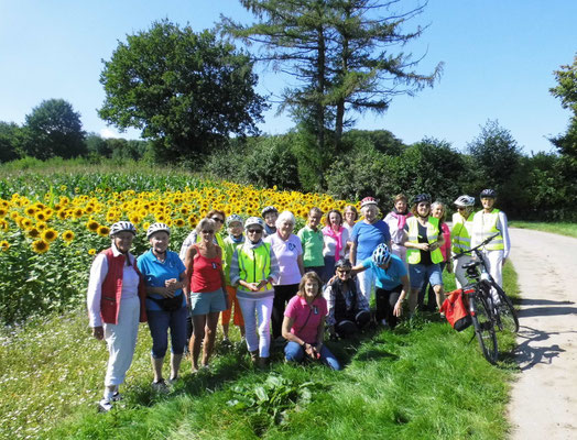 Bordesholmer LandFrauen, Radtour Bordesholm IV im September 2021