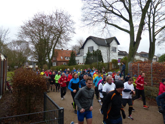 Bordesholmer LandFrauen, Silvesterlauf um den Bordesholmer See, Dezember 2022