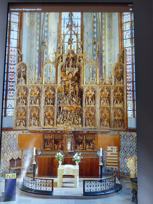 Bordesholmer LandFrauen, 500 Jahre Brüggemann-Altar, August 2021