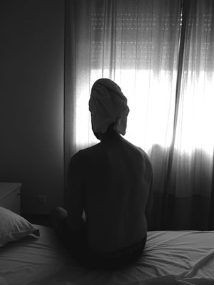 Michael Koch: Richard with turban, 2016, Inkjet-Print