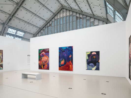 Installation views: NOW! Painting in Germany Today 14 February - 9 August 2020,  Deichtorhallen Hamburg/Hall for contemporary art Courtesy Deichtorhallen Hamburg Photographer/copyright image: Henning Rogge