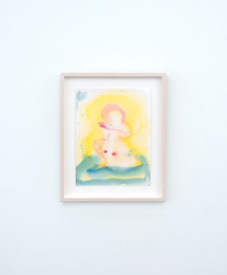 "Hässliches Entlein" 2024, Watercolor on paper, 28 x 21 cm; Preis zur Förderung Mainzer Bildender Künstlerinnen und Künstler 2024 (Prize for the Promotion of Visual Artists in Mainz 2024), Landesmuseum Mainz, 2024