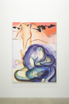 "Enjoy the View" 2026, oil on canvas, 190 x 140 cm