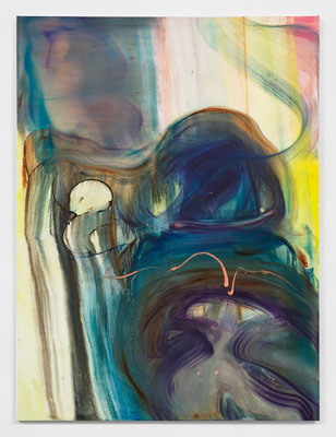 "Come as You Are" 2024, oil on canvas, 200 x 150 cm; Ghosted, PAGE(NYC), 2024, New York City