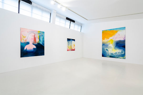 Kallmann-Preis 2022: Aneta Kajzer - Fließende Wesen, curated by Rasmus Kleine, Kallmann-Museum Ismaning, Photo: Patrik Graf, Munich