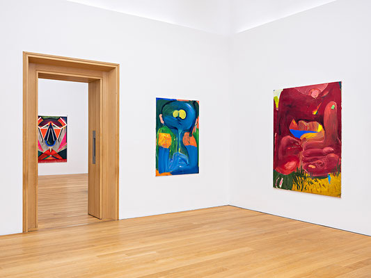 Installation view „Jetzt! Junge Malerei in Deutschland“, Exhibition at Museum Wiesbaden, 2019, Photo: Museum Wiesbaden / Bernd Fickert