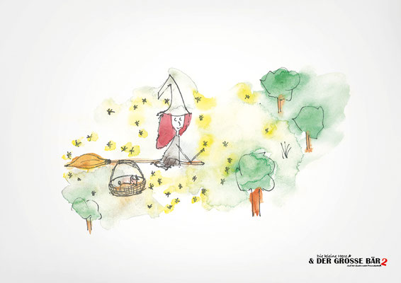 Das Kinderbuch Die kleine Hexe und der große Bär bietet bezaubernde Gutenachtgeschichten, die mit magischen Abenteuern und lehrreichen Botschaften fesseln – ergänzt durch liebevolle Aquarellillustrationen, die die Geschichte lebendig machen