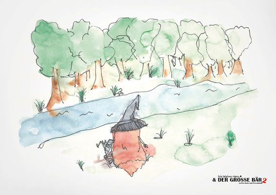 Das Kinderbuch Die kleine Hexe und der große Bär bietet bezaubernde Gutenachtgeschichten, die mit magischen Abenteuern und lehrreichen Botschaften fesseln – ergänzt durch liebevolle Aquarellillustrationen, die die Geschichte lebendig machen