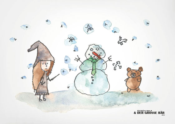 Das Kinderbuch Die kleine Hexe und der große Bär bietet bezaubernde Gutenachtgeschichten, die mit magischen Abenteuern und lehrreichen Botschaften fesseln – ergänzt durch liebevolle Aquarellillustrationen, die die Geschichte lebendig machen
