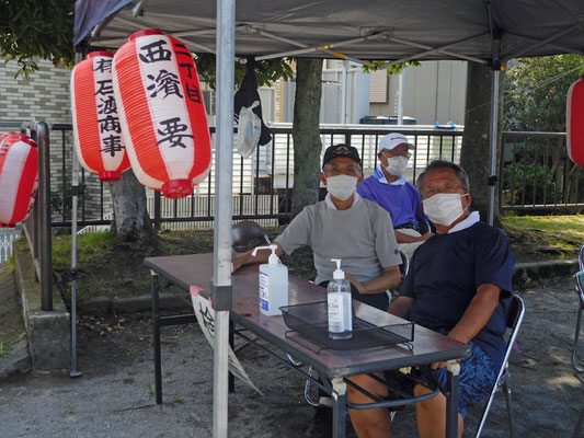 検温、ご苦労様です