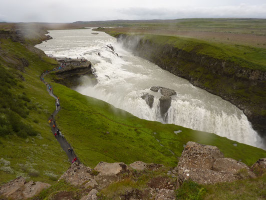 Gulfoss Wasserfall
