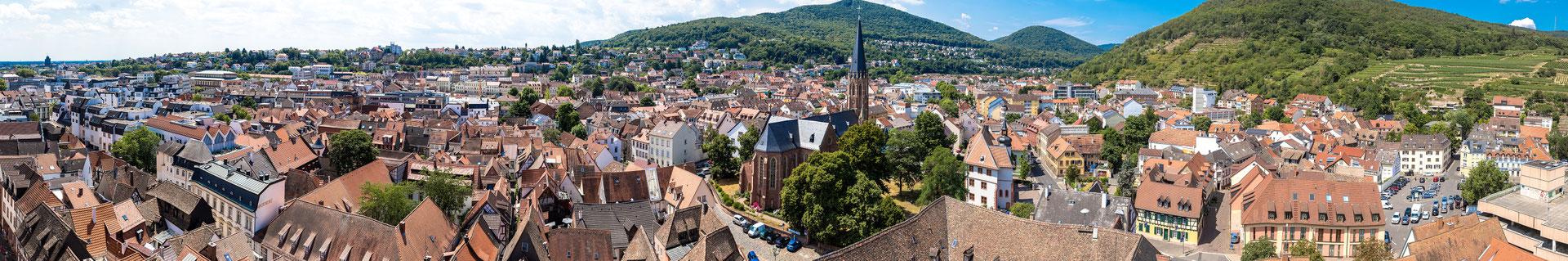 Ausblicke vom Turm der Stiftskirche