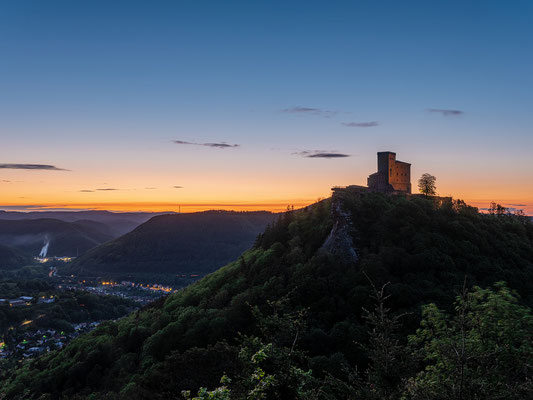 Mondnacht an der Ruine Anebos