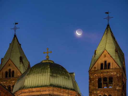Blaue Stunde am Speyerer Dom