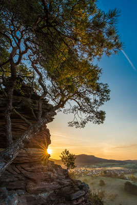 Sonnenaufgang am Sprinzelfels