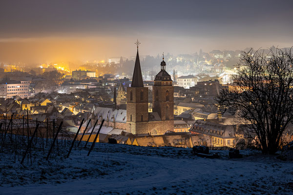 Eiskalte Winternacht in Neustadt