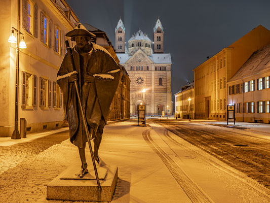 Winternacht in Speyer