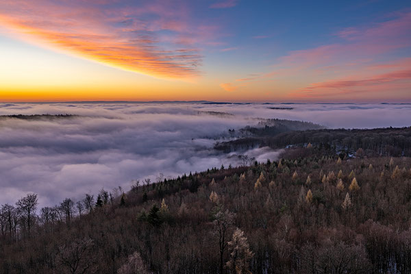 Nebelmorgen am Luitpoldturm