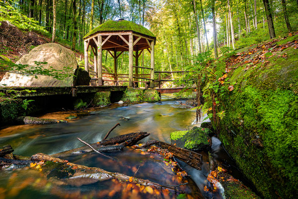 Frühherbst in der Karlstalschlucht