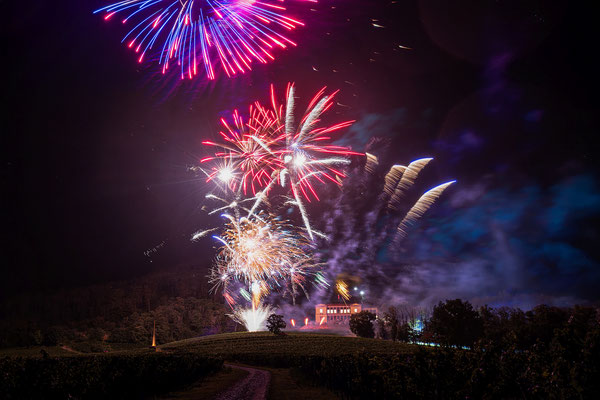 Feuerwerk Schlossfest Villa Ludwigshöhe