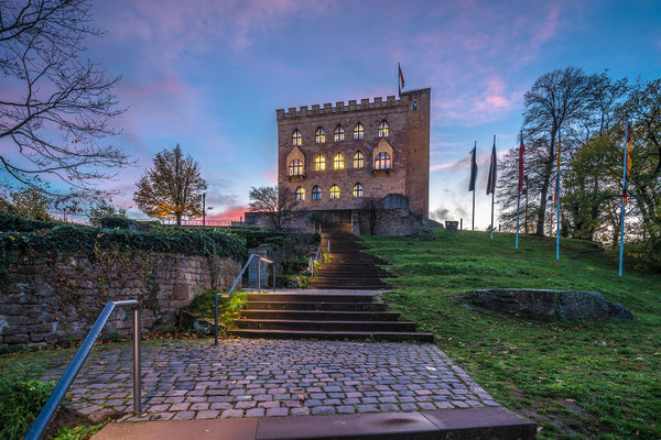 Abenstimmung am Hambacher Schloss