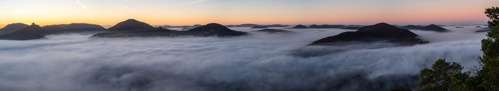 Nebelmorgen über Annweiler