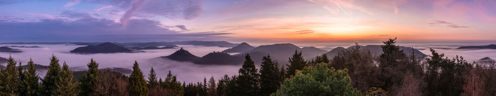 Morgenstimmung auf dem Rehbergturm