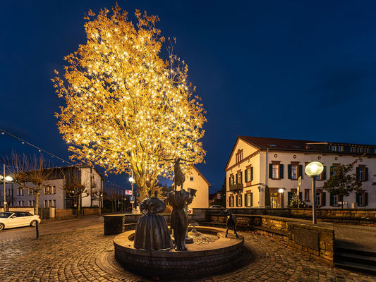 Weihnachtsbeleuchtung in Deidesheim