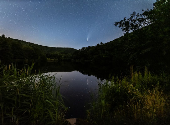 Komet Neowise bei Sankt Martin