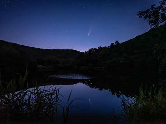 Komet Neowise bei Sankt Martin