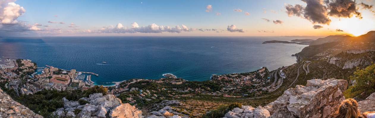 Hoch über der Cote d'Azur