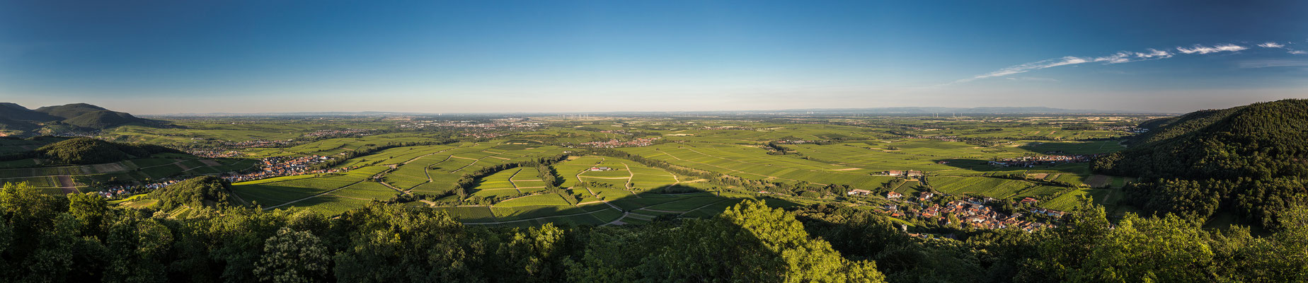 Rundblick von der Ruine Neukastell