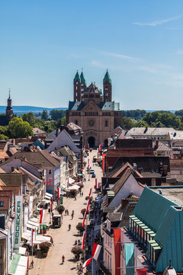 Blick vom Altpörtel auf den Speyerer Dom