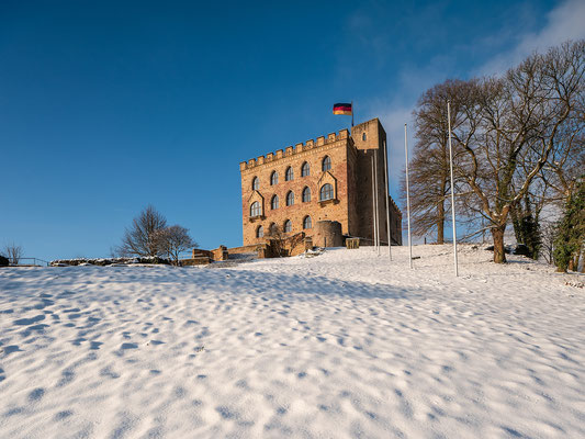 Winter auf dem Hambacher Schloss