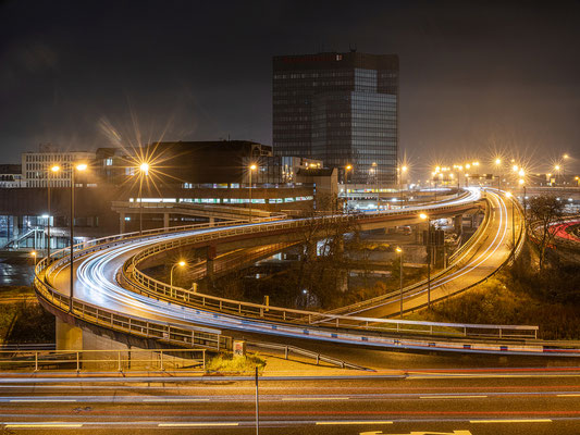 Ludwigshafen bei Nacht