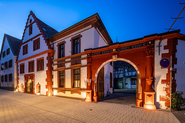 Blaue Stunde in Maikammer