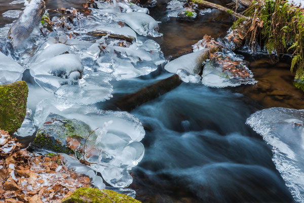 Winterstimmung in der Karlstalschlucht