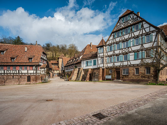 Die Aussenanlagen des Klosters Maulbronn